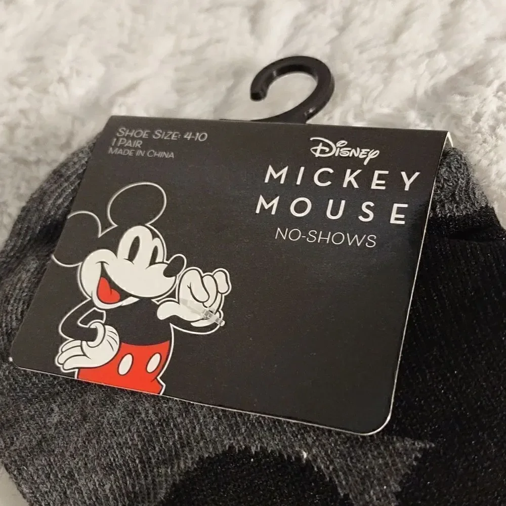 Disney Mickey Mouse Women's No Shows Socks